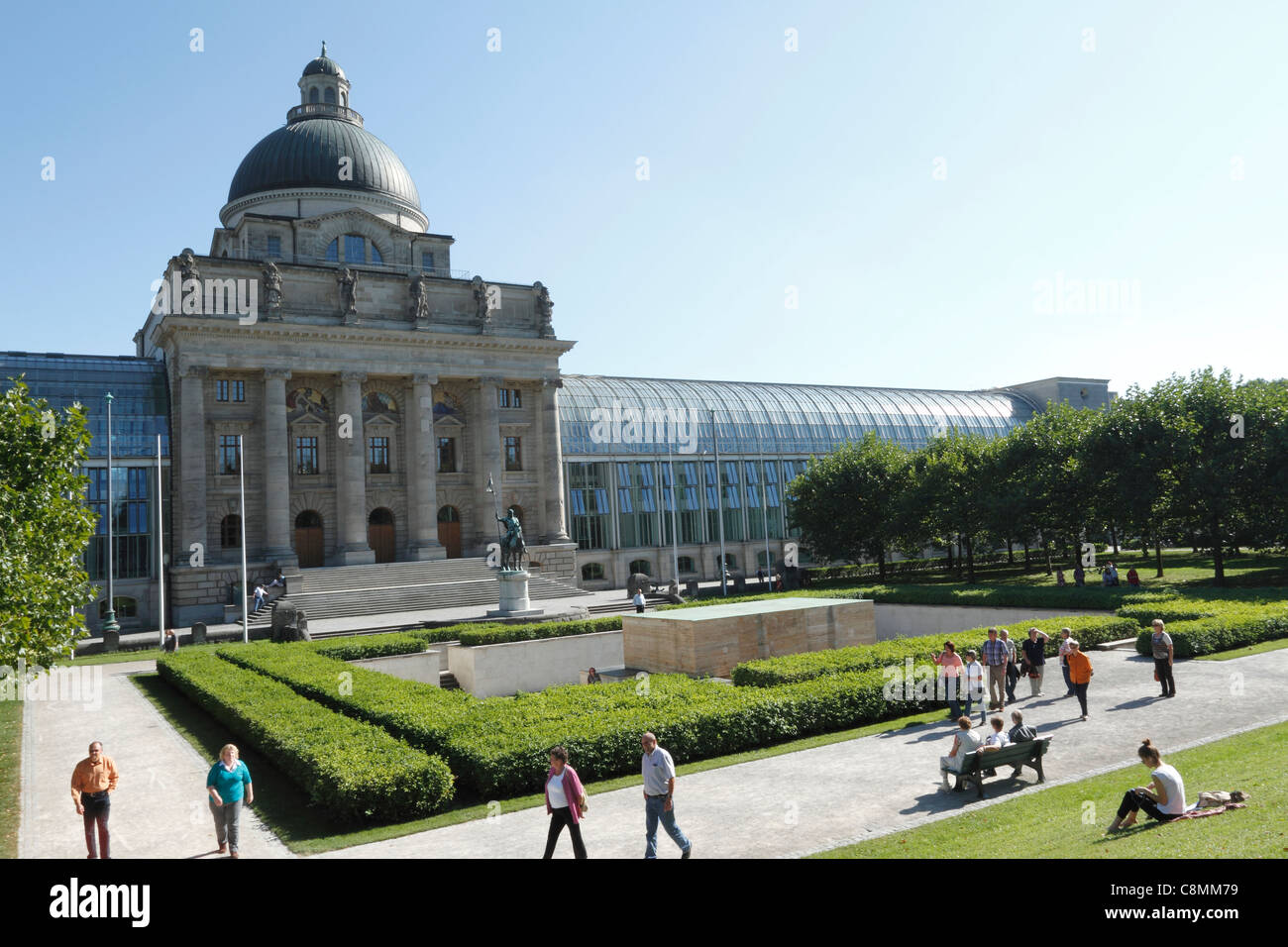 Bayerische Staatskanzlei, München-Oberbayern-Deutschland Stockfoto