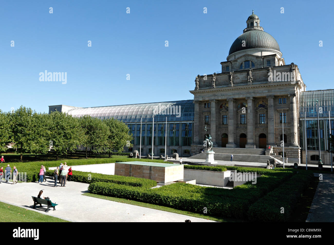 Bayerische Staatskanzlei, München-Oberbayern-Deutschland Stockfoto