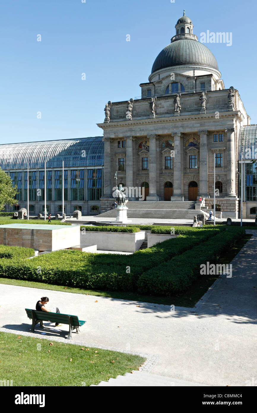 Bayerische Staatskanzlei, München-Oberbayern-Deutschland Stockfoto