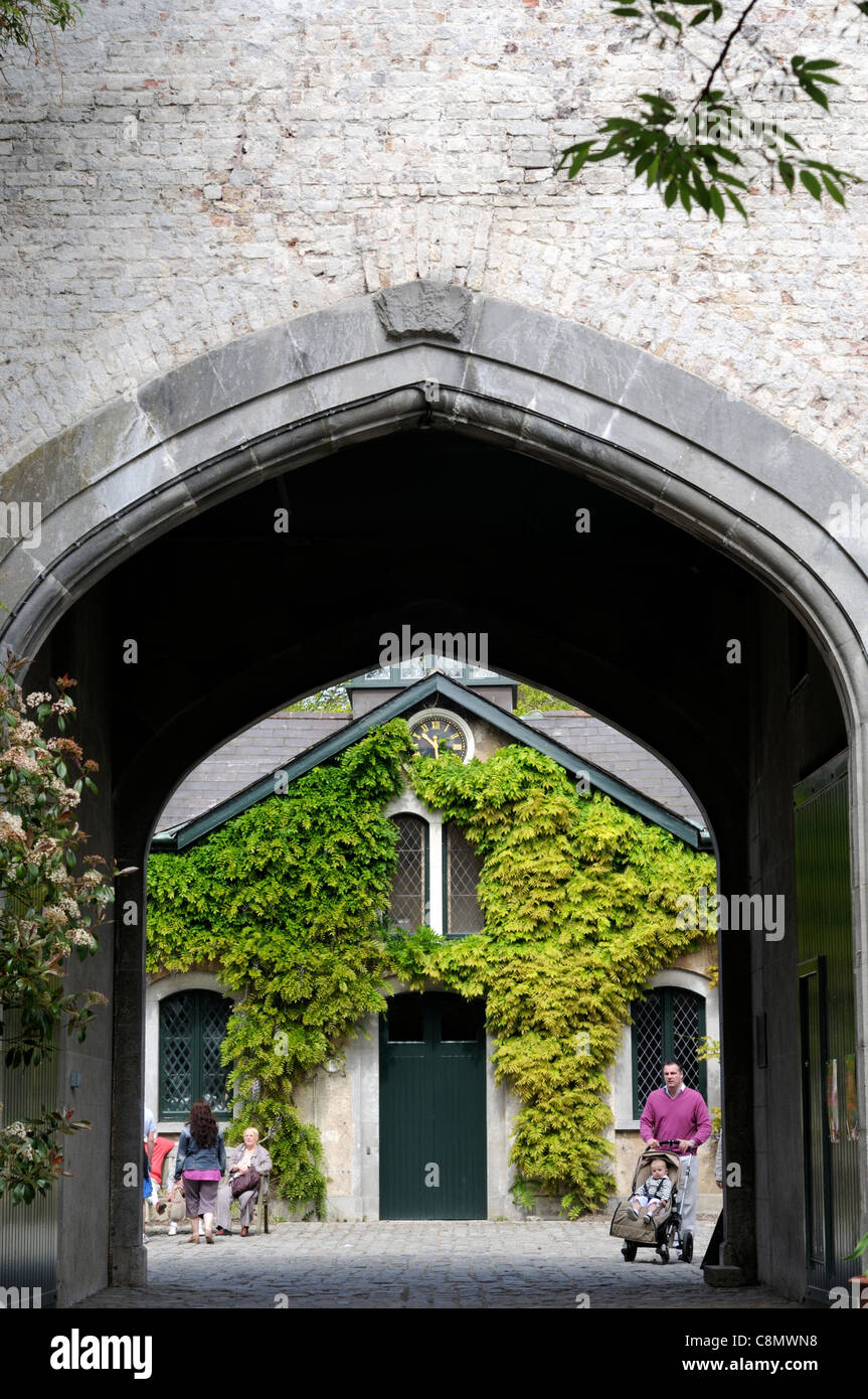 Farmleigh Haus arch Torbogen Phoenix Park Dublin Irland Stockfoto