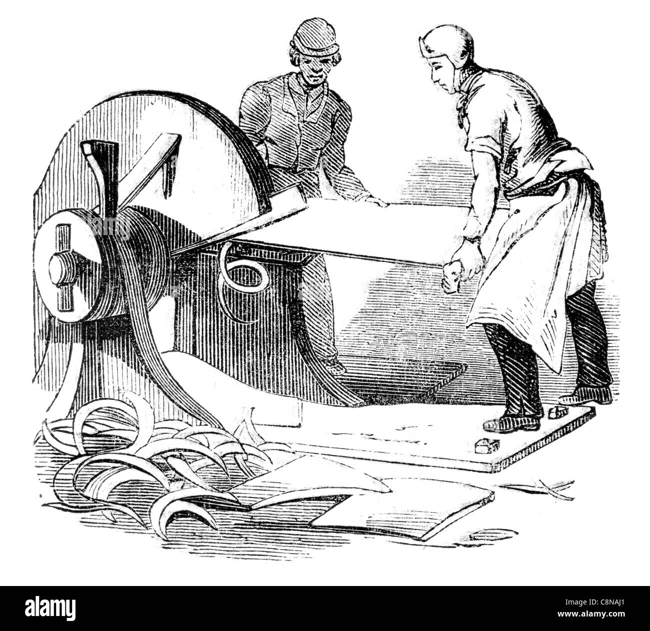 Laken-Metall Industrie industrielle Revolution Metallarbeiten Stockfoto