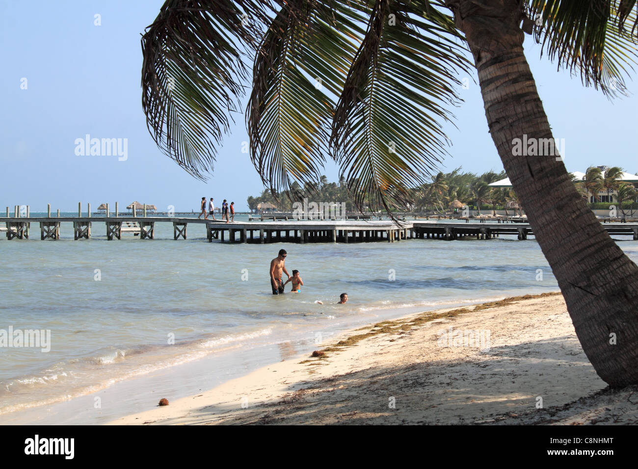 Banyan Bay Villas San Pedro Ambergris Caye Aka La Isla Bonita Die Schone Insel Barrier Reef Belize Karibik Zentral Und Lateinamerika Stockfotografie Alamy alamy