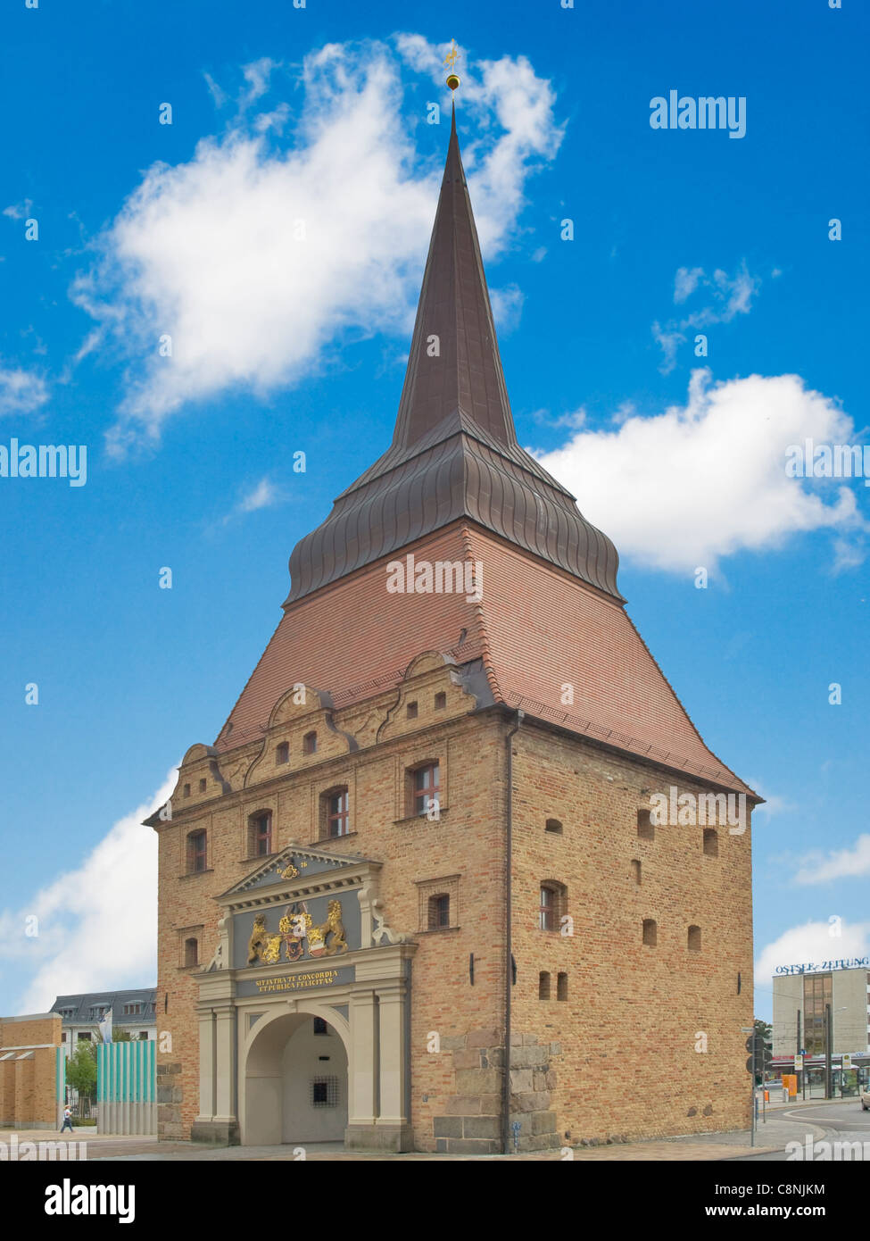 Stone Gate Rostock Steintor gate rostock germany -Fotos und -Bildmaterial in hoher ...