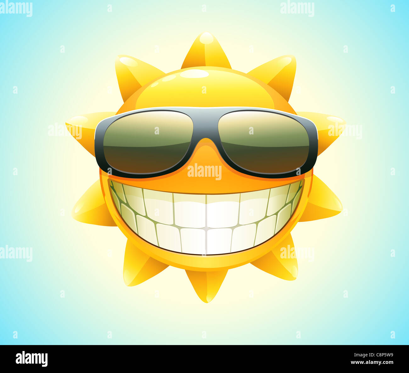 Cartoon sonne mit sonnenbrille -Fotos und -Bildmaterial in hoher ...