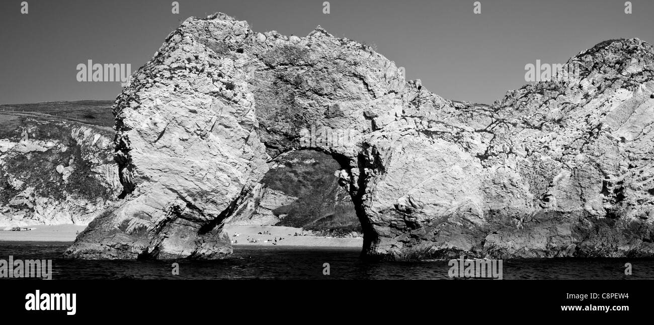 Durdle Door Jurassic coast Stockfoto