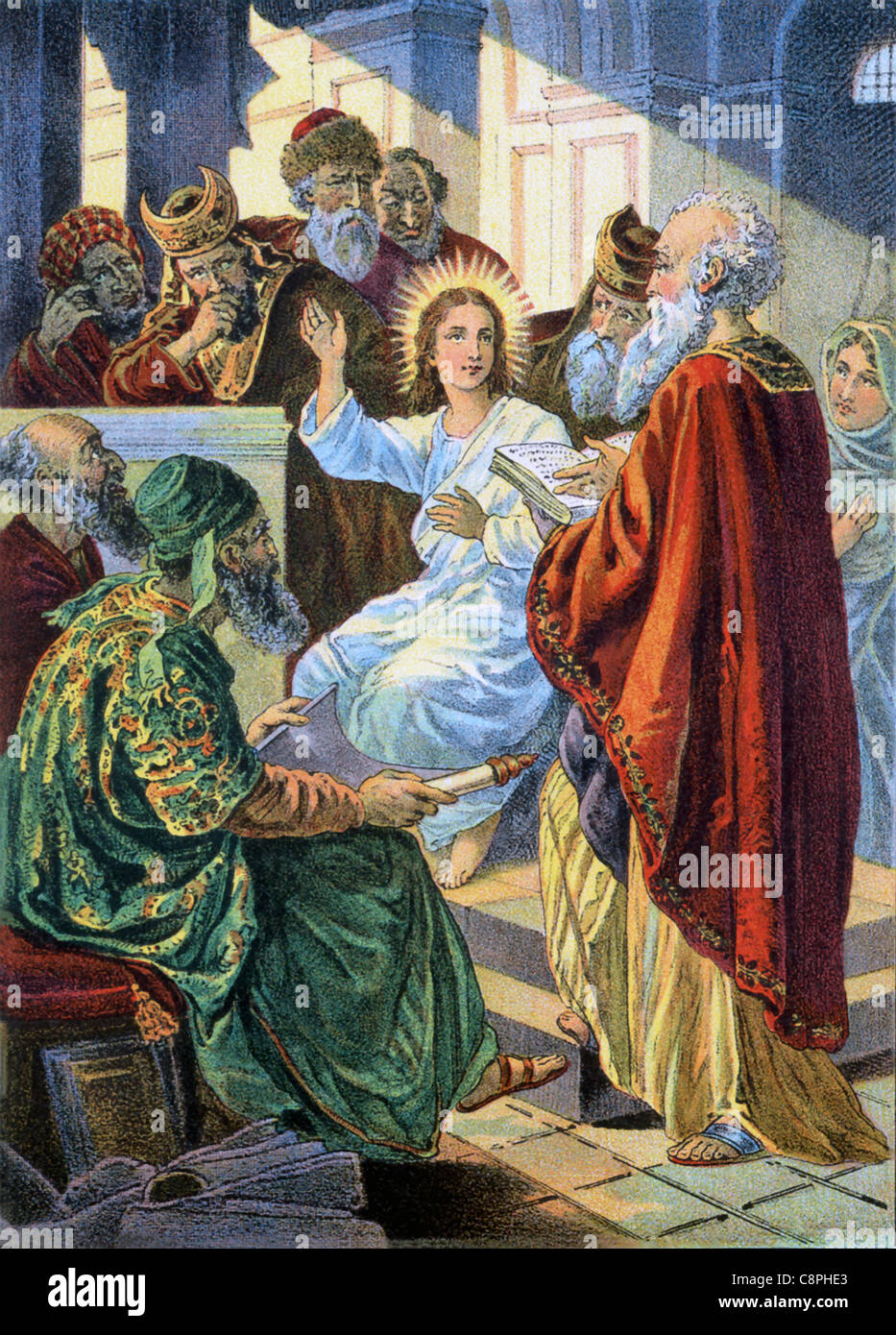 12 Jährige Jesus Im Tempel Jesus in temple -Fotos und -Bildmaterial in hoher Auflösung – Alamy