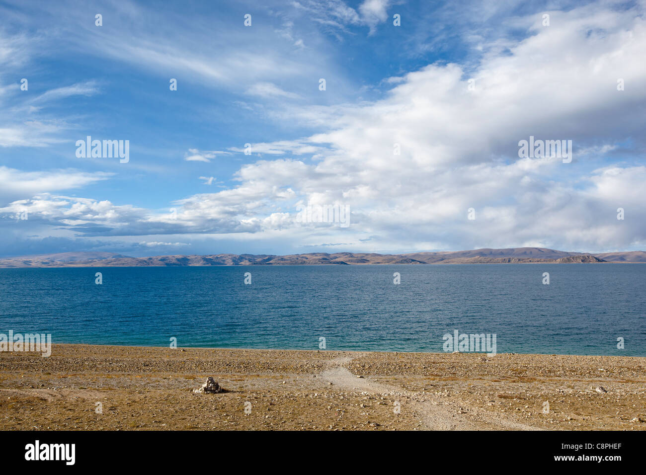 Tibet: Namtso-See Stockfoto