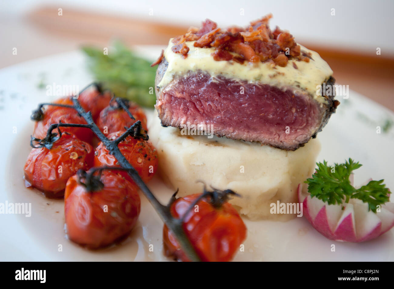 Filet Rindfleisch Filet mignon Stockfoto