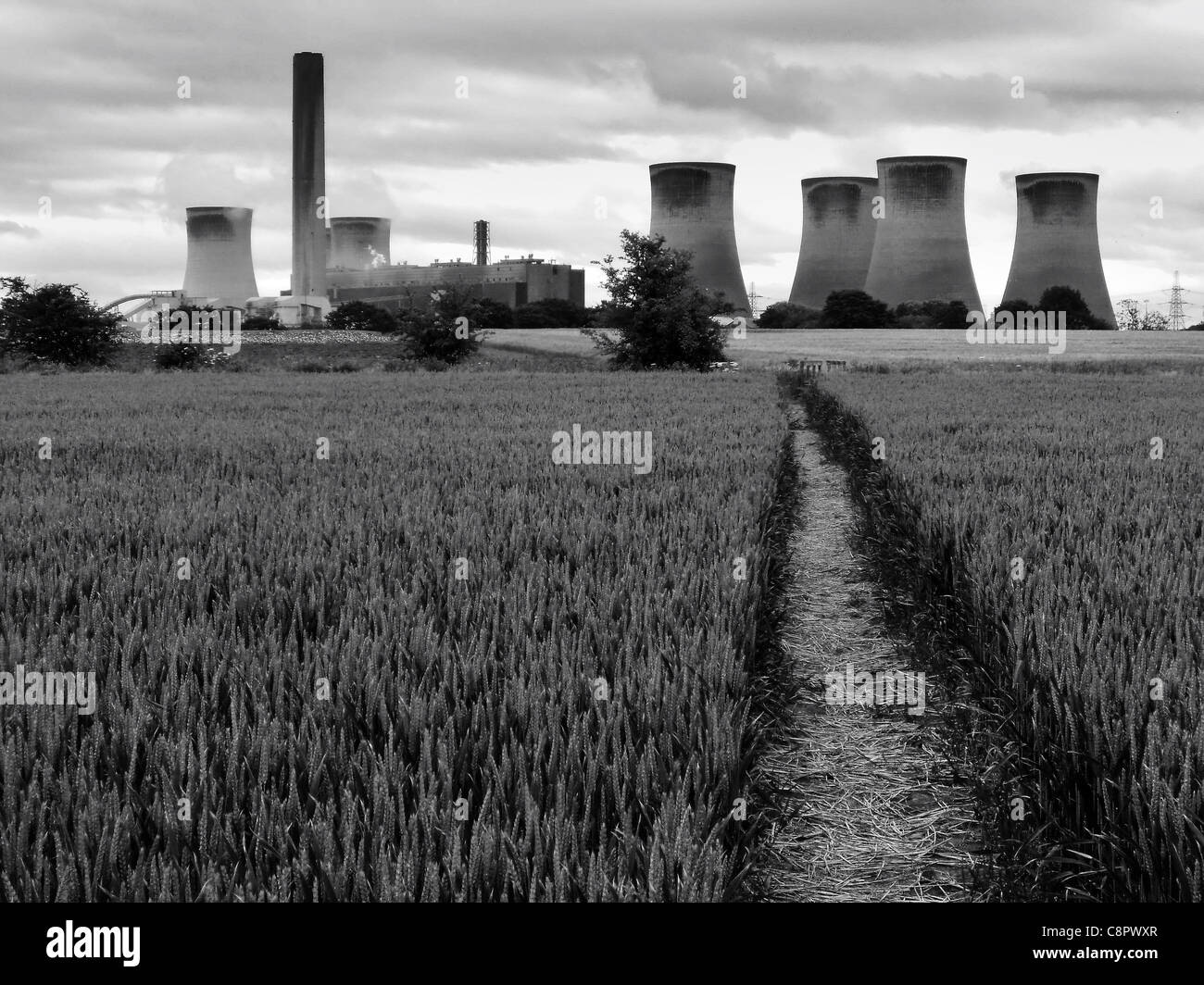 Kraftwerk Stockfoto