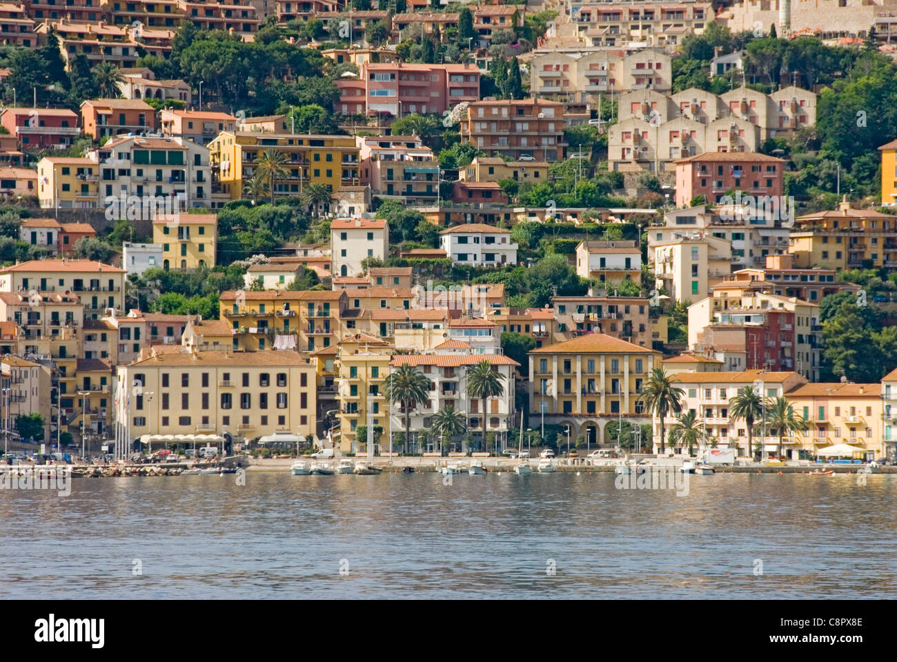 Italien, Toskana, Monte Argentario, Porto Santo Stefano Stockfoto