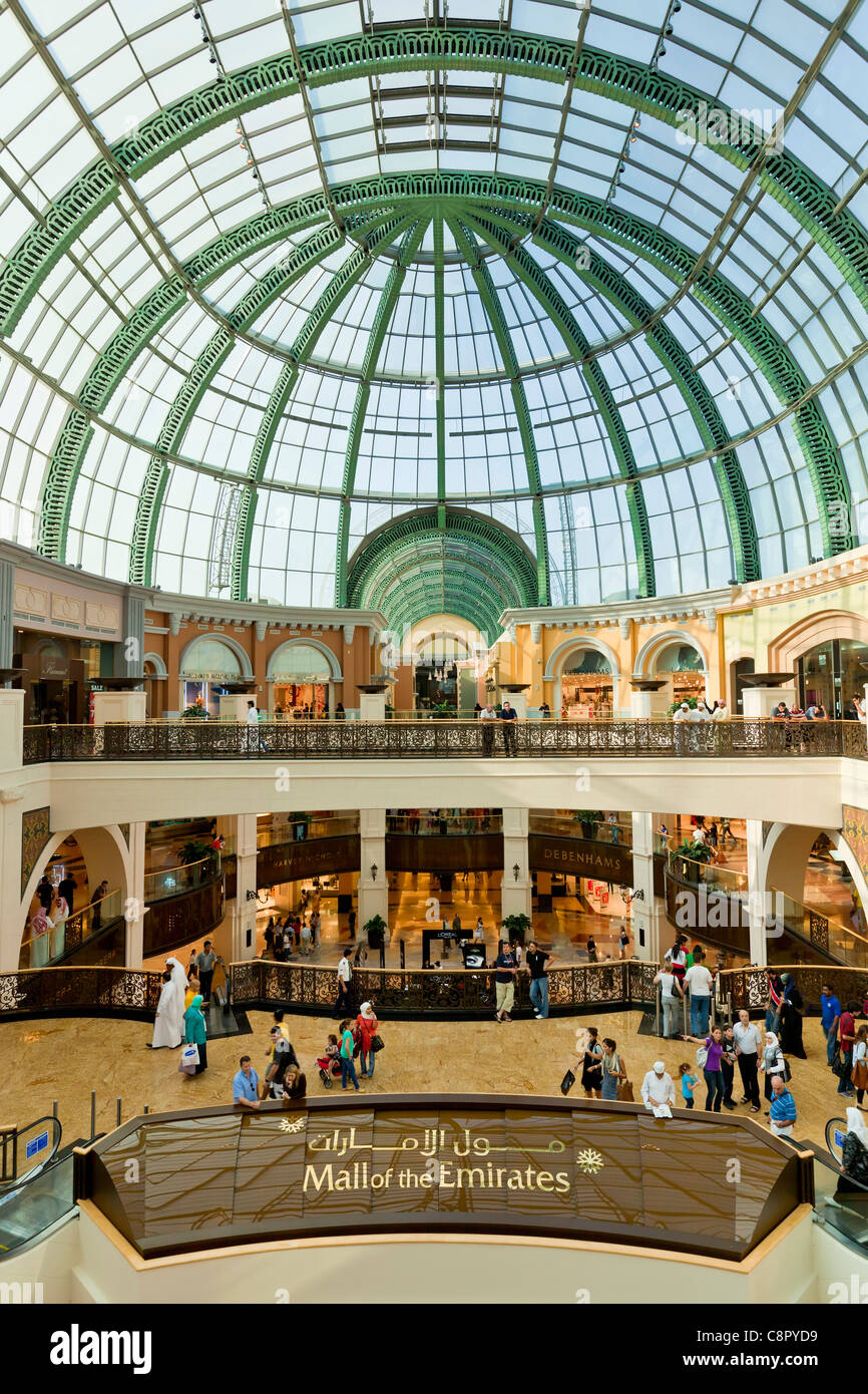 Einkaufszentrum Mall of Emirates, Dubai, Vereinigte Arabische Emirate, Vereinigte Arabische Emirate-Nahost Stockfoto