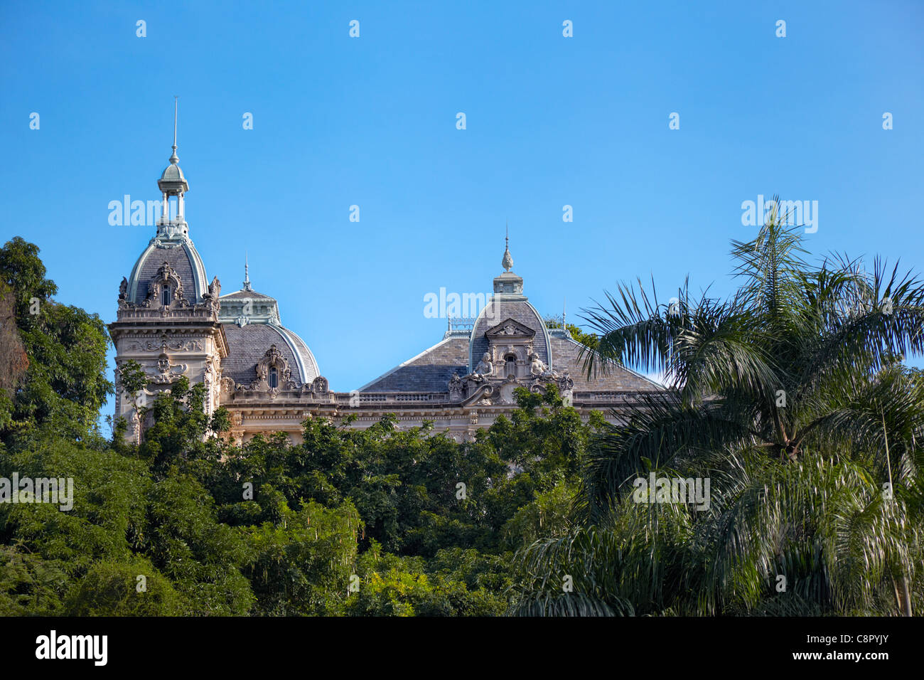 Palacio Das Laranjeiras, Rio De Janeiro, Brasilien Stockfoto