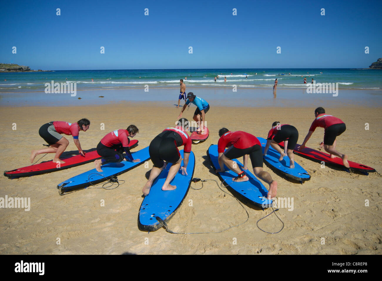 Bondi Beach Lifestyle. Australien Stockfoto