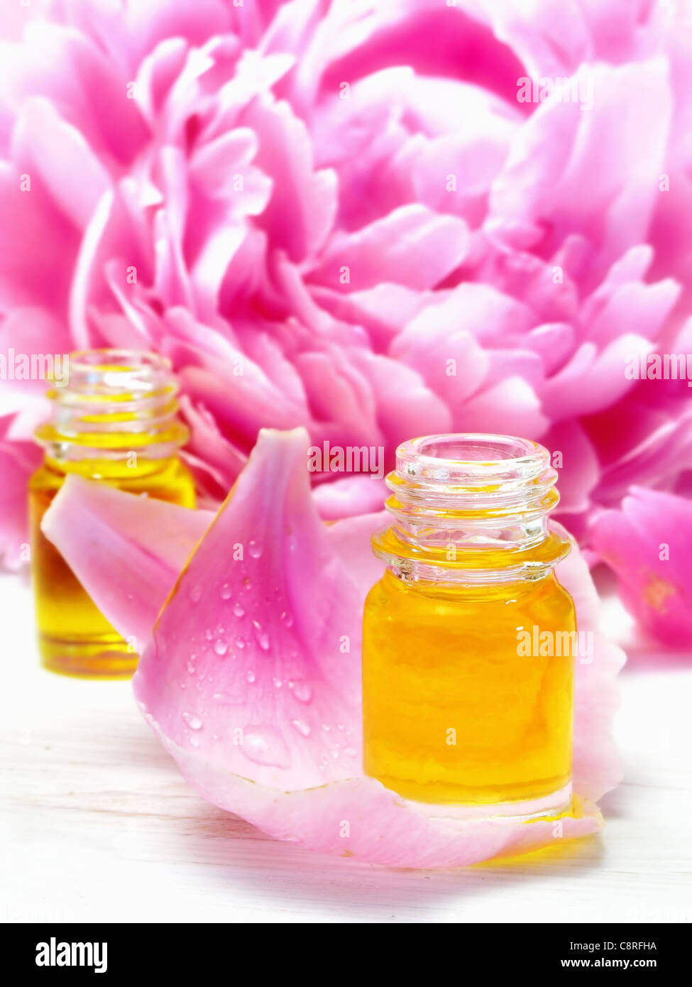 ätherisches Öl Stockfoto