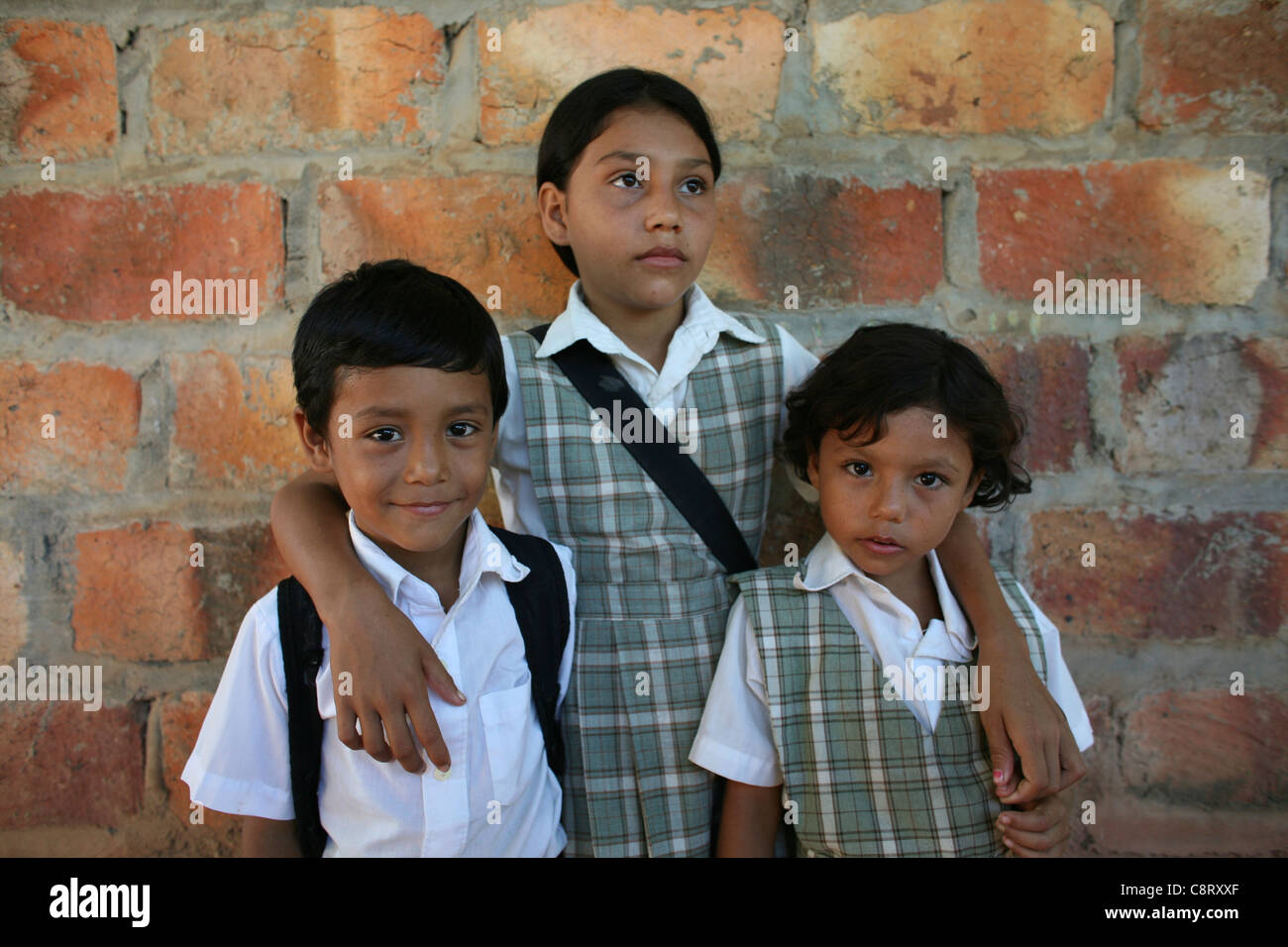 Grundschule in Kolumbien Stockfoto