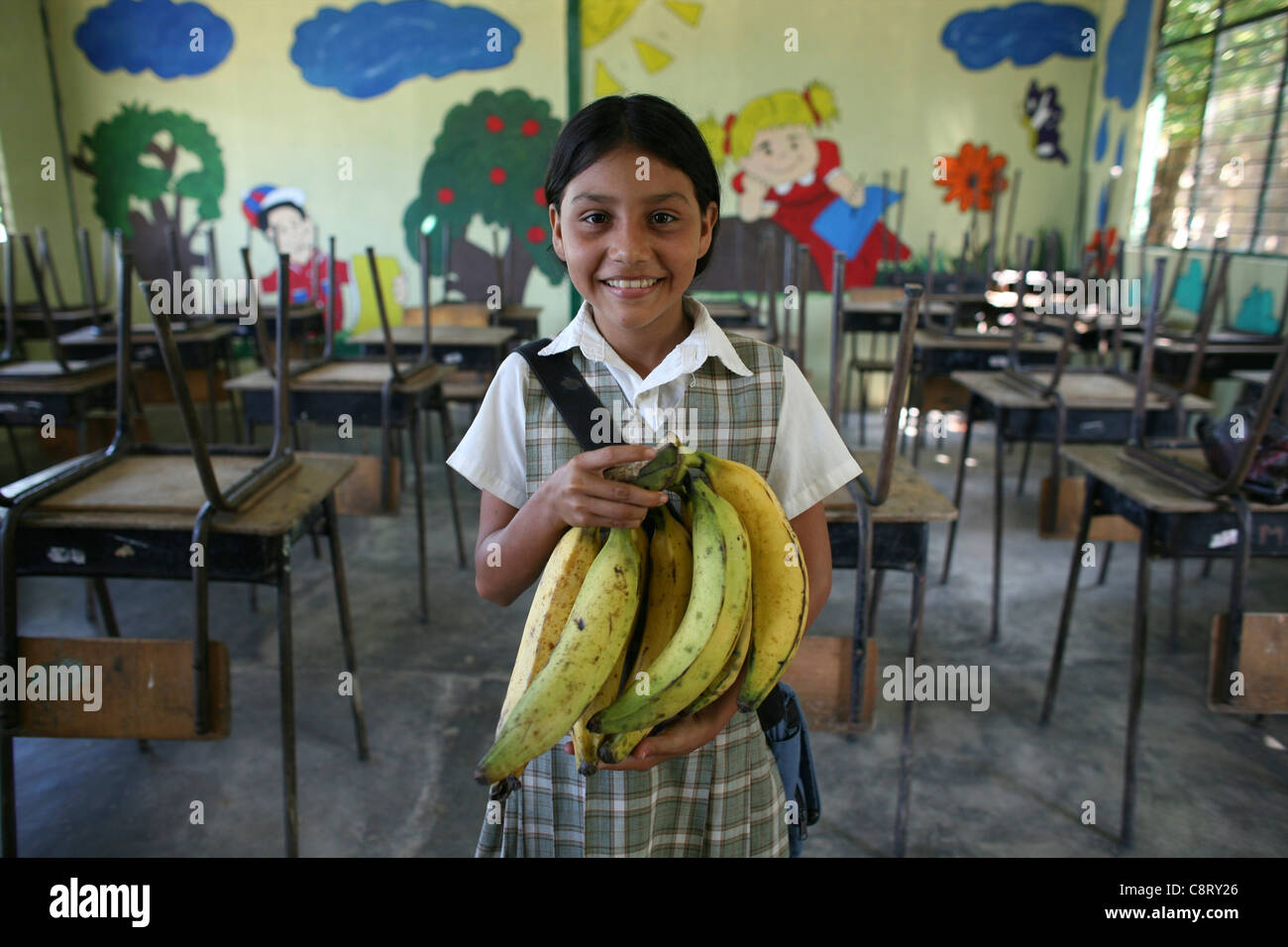 Grundschule in Kolumbien Stockfoto