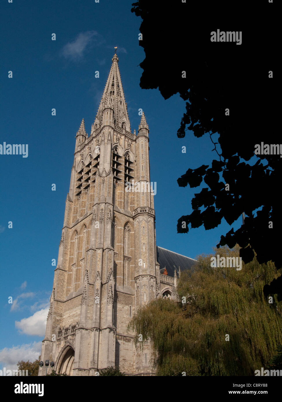 St.-Martins-Dom, Ypern, Belgien, Europa Stockfoto