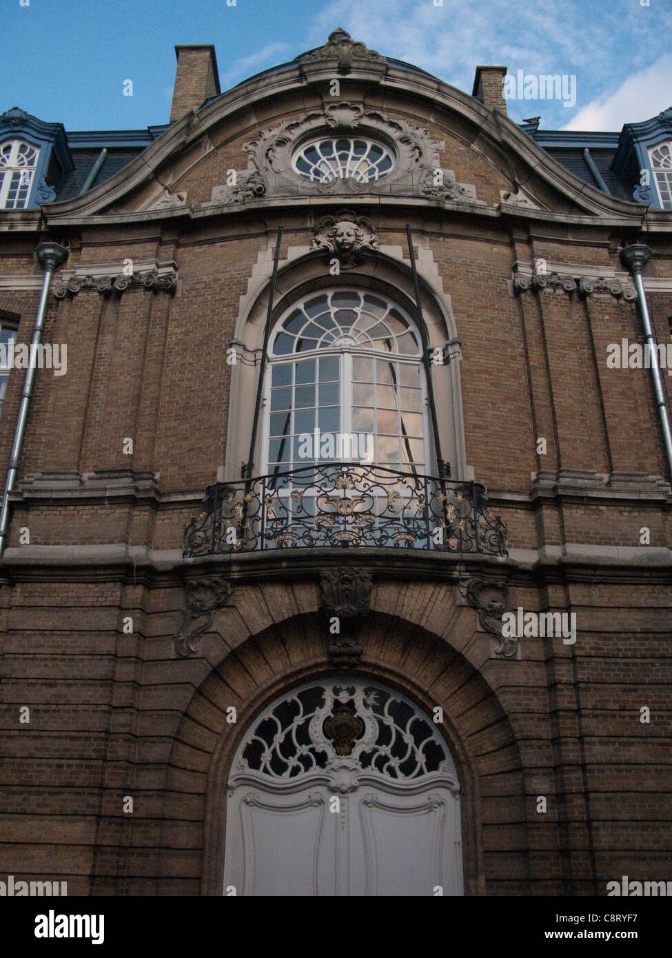 Ypern quadratisches Tuch Markthalle Belgien, Europa Stockfoto