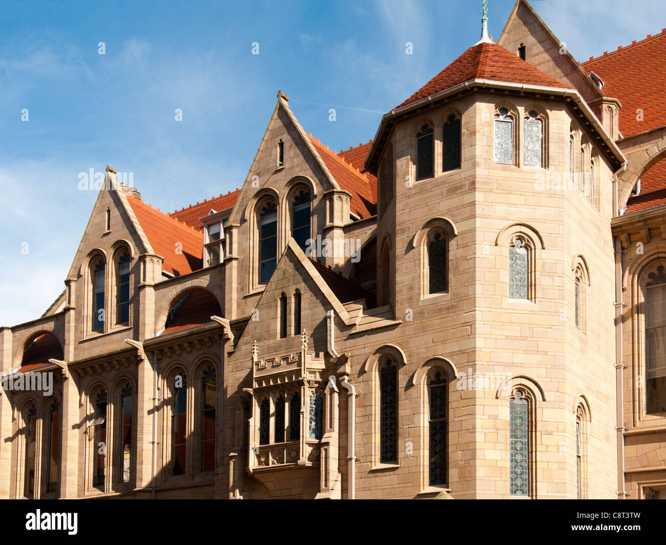 Das Whitworth Gebäude, Paul Waterhouse, c1902, Universität von Manchester, England, UK Stockfoto