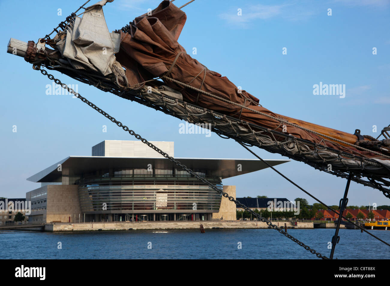 Das neue Opernhaus. Kopenhagen. Dänemark. Stockfoto