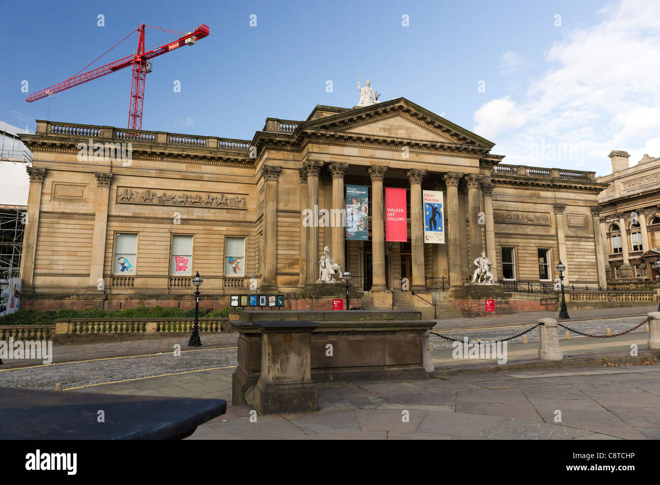 Der Walker Art Gallery, Liverpool. Stockfoto