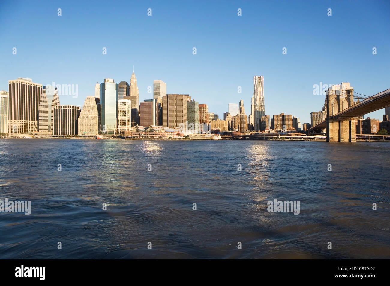 USA, New York State, New York City, Manhattan, New York Skyline Stockfoto