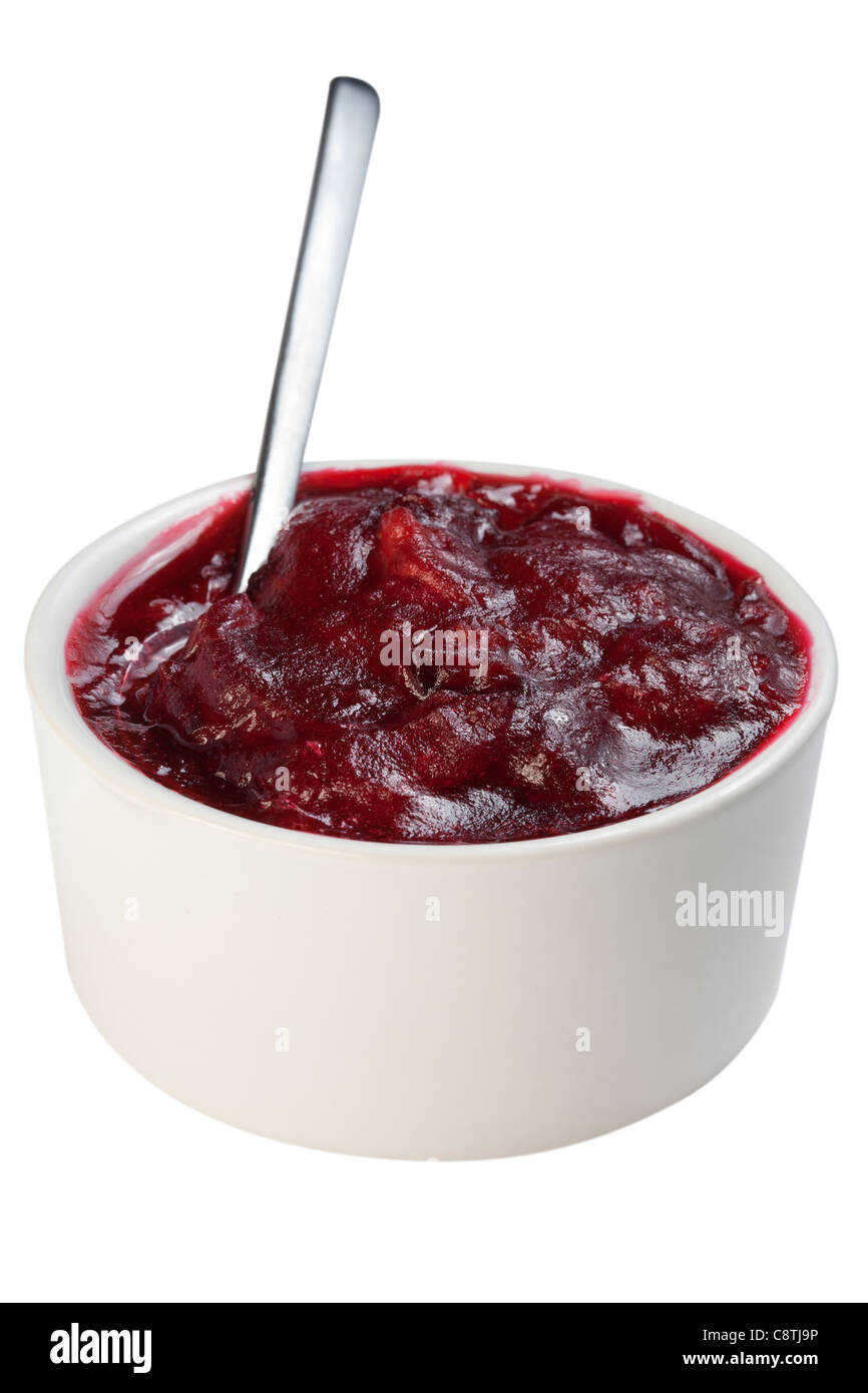 Cranberry Sauce Stockfoto