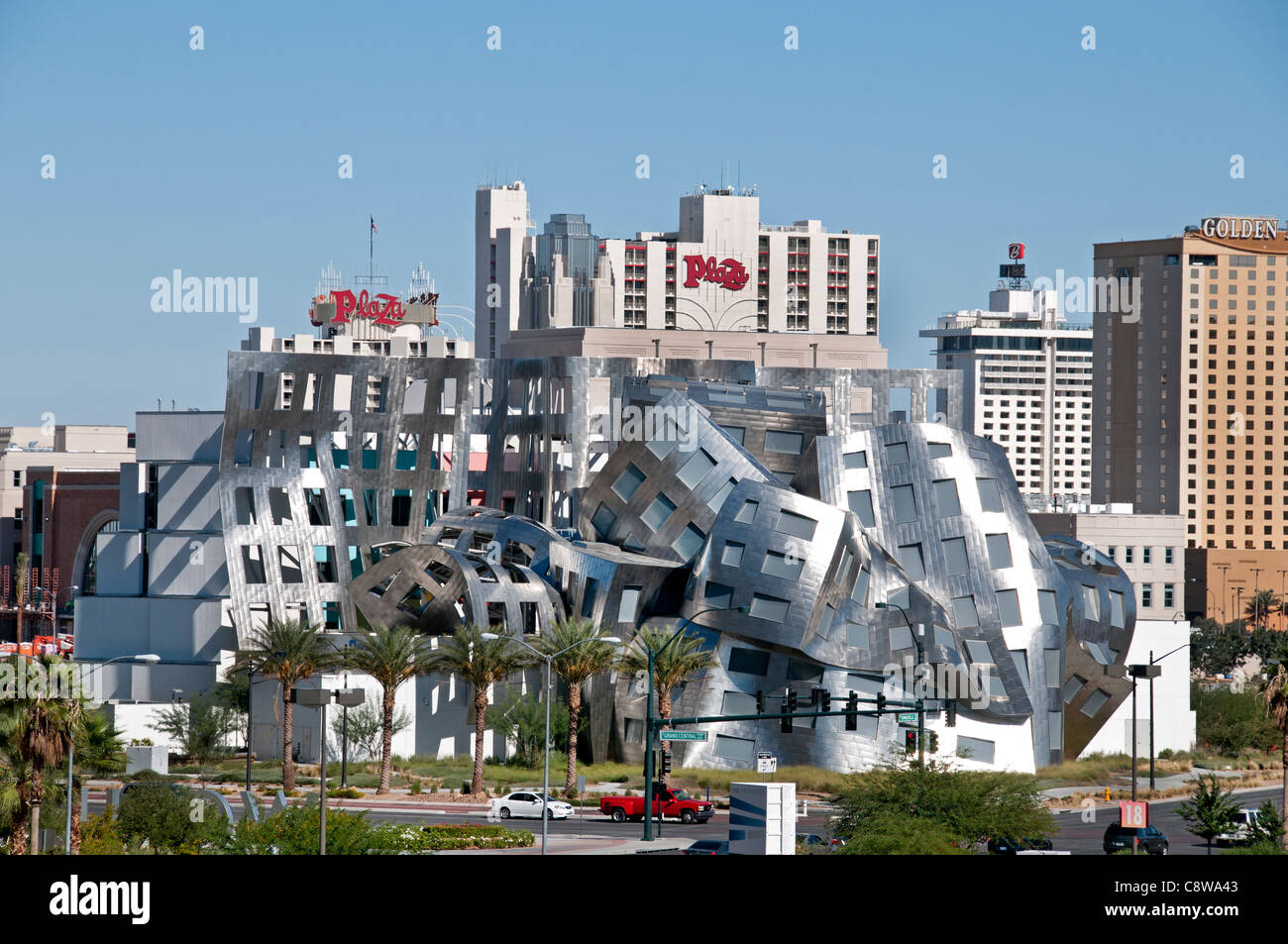 Cleveland Clinic Lou Ruvo Center for Brain Health Architekt Frank Gehry, USA, Architekt Frank Gehry, USA Stockfoto