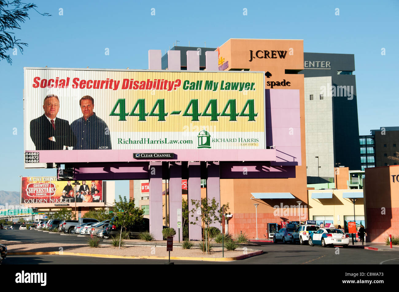 Soziale Sicherheit Behinderung Rechtsanwalt Las Vegas Premium Outlets Vereinigte Staaten Stockfoto