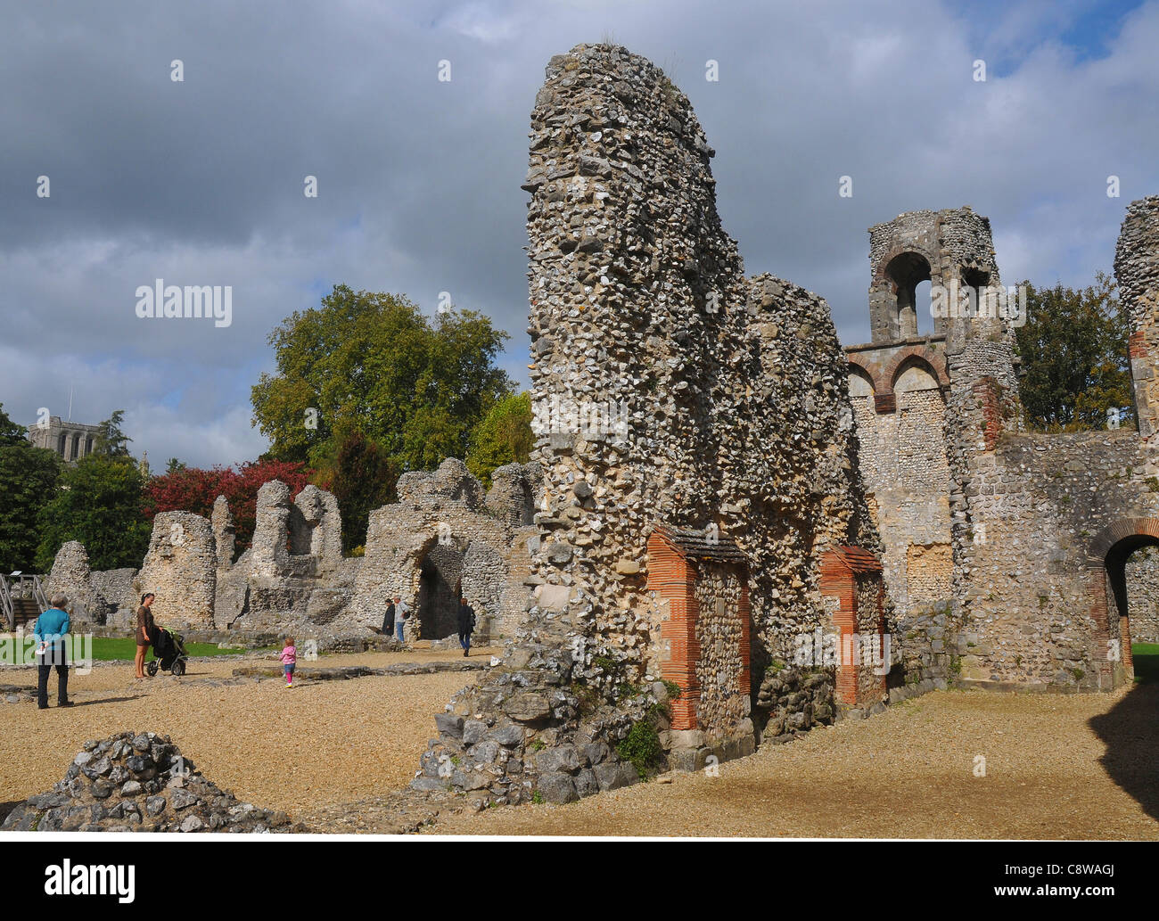 WOLVESEY CASTLE, WINCHESTER, GEBAUT IM JAHRE 1140 UND AN DIE BISCHÖFE