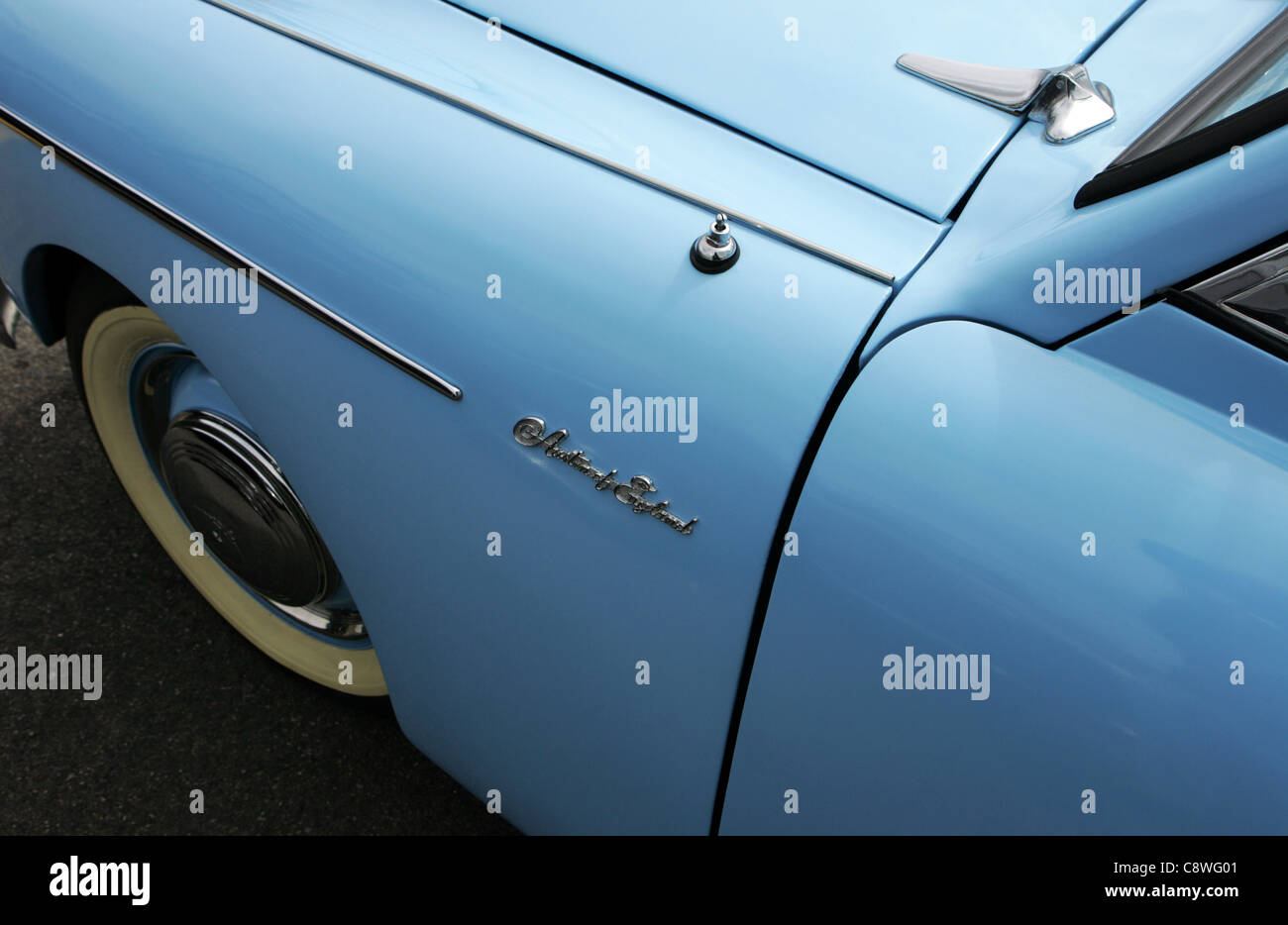 Austin A40 Oldtimer Sportwagen. Stockfoto