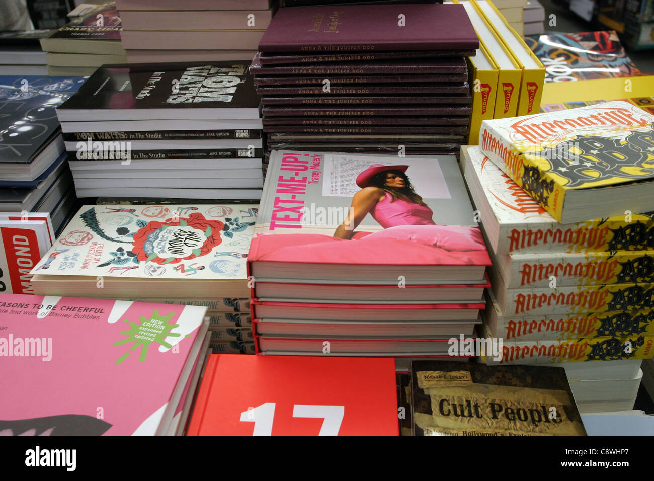 Rough Trade Osten Musikspeicher, Brick Lane London Stockfoto