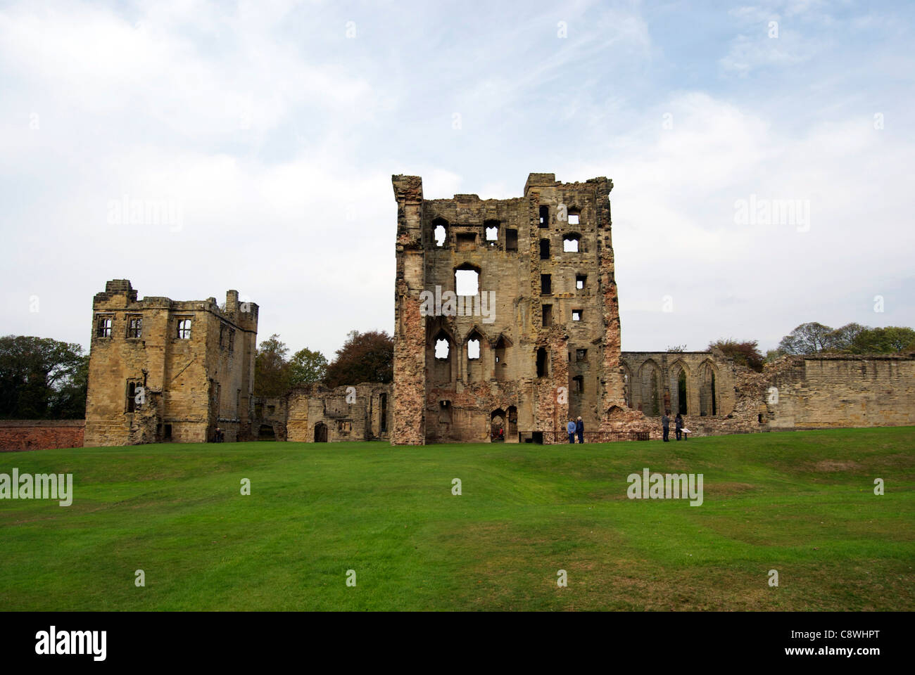 Ashby Schloss Ashby De La Zouch Stockfoto