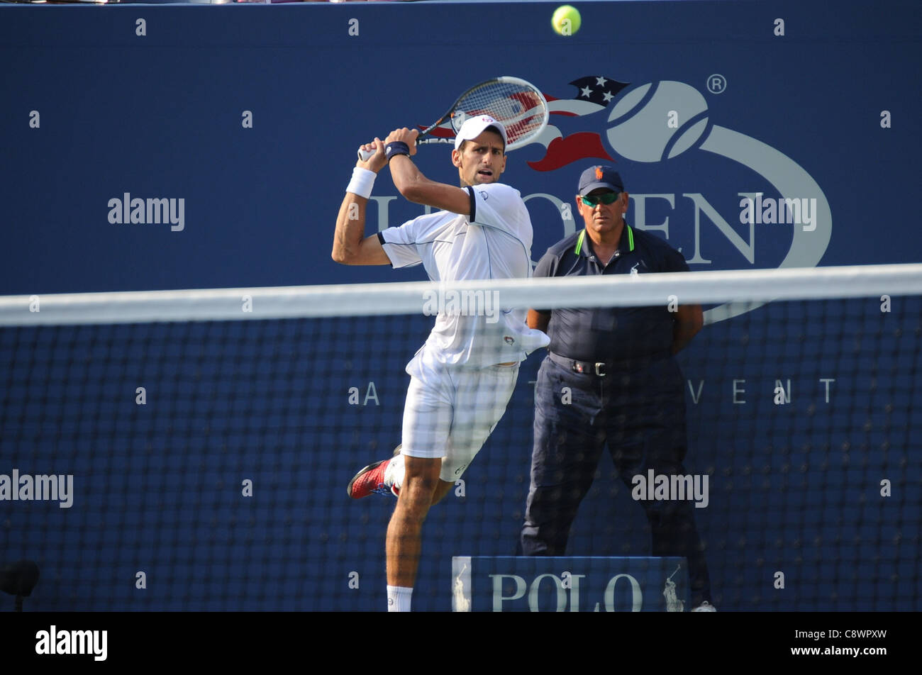 Novak Djokovic in Anwesenheit US OPEN 2011 Tennis Championship - Mo USTA Billie Jean King National Tennis Center Flushing, NY Stockfoto