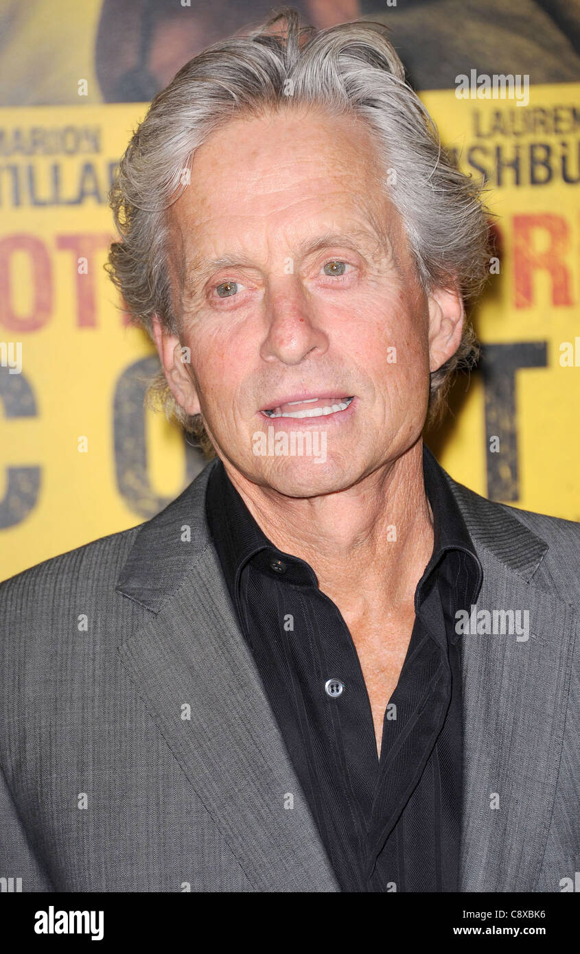 Michael Douglas Ankünfte Ansteckung Premiere Jazz Lincoln Center Rose Theater New York NY 7. September 2011 Foto Kristin Stockfoto