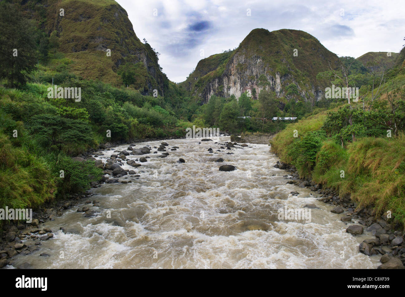 Baiyer Fluss im westlichen Hochland Papua-Neuguinea Stockfoto