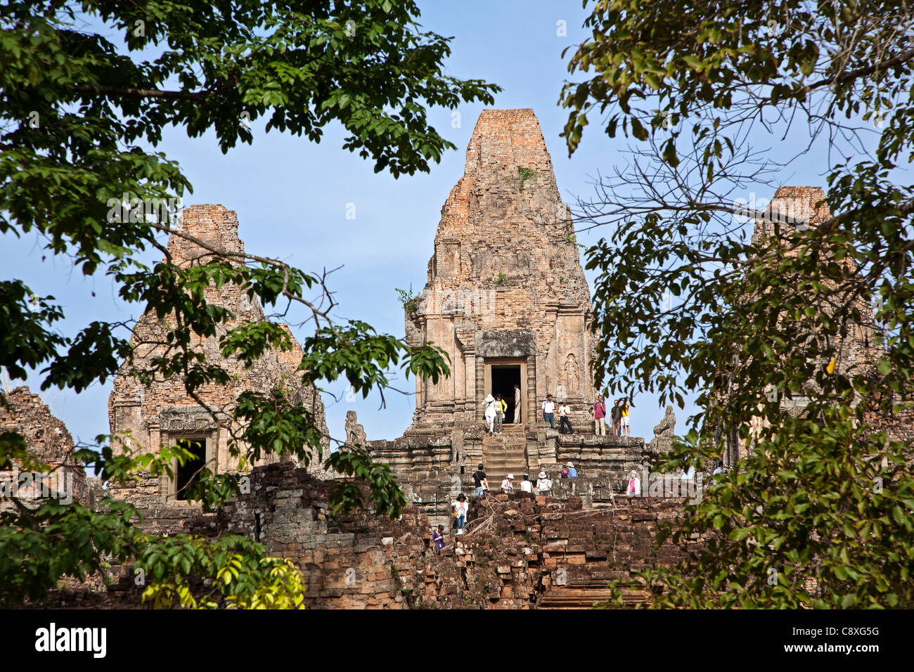 Pre Rup Tempel. Angkor. Kambodscha Stockfoto