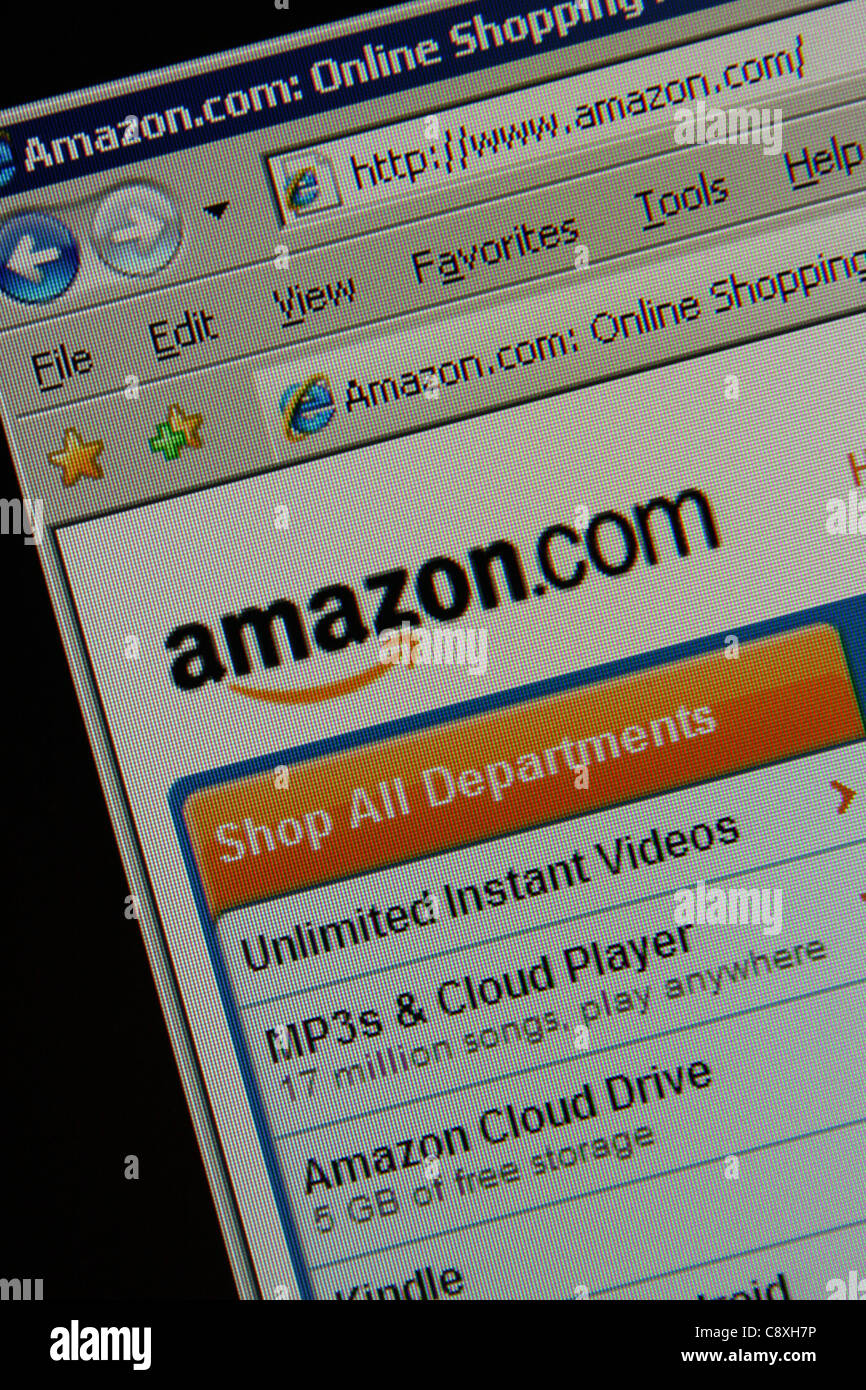 Amazon.com Amazon Online-shopping-website Stockfoto