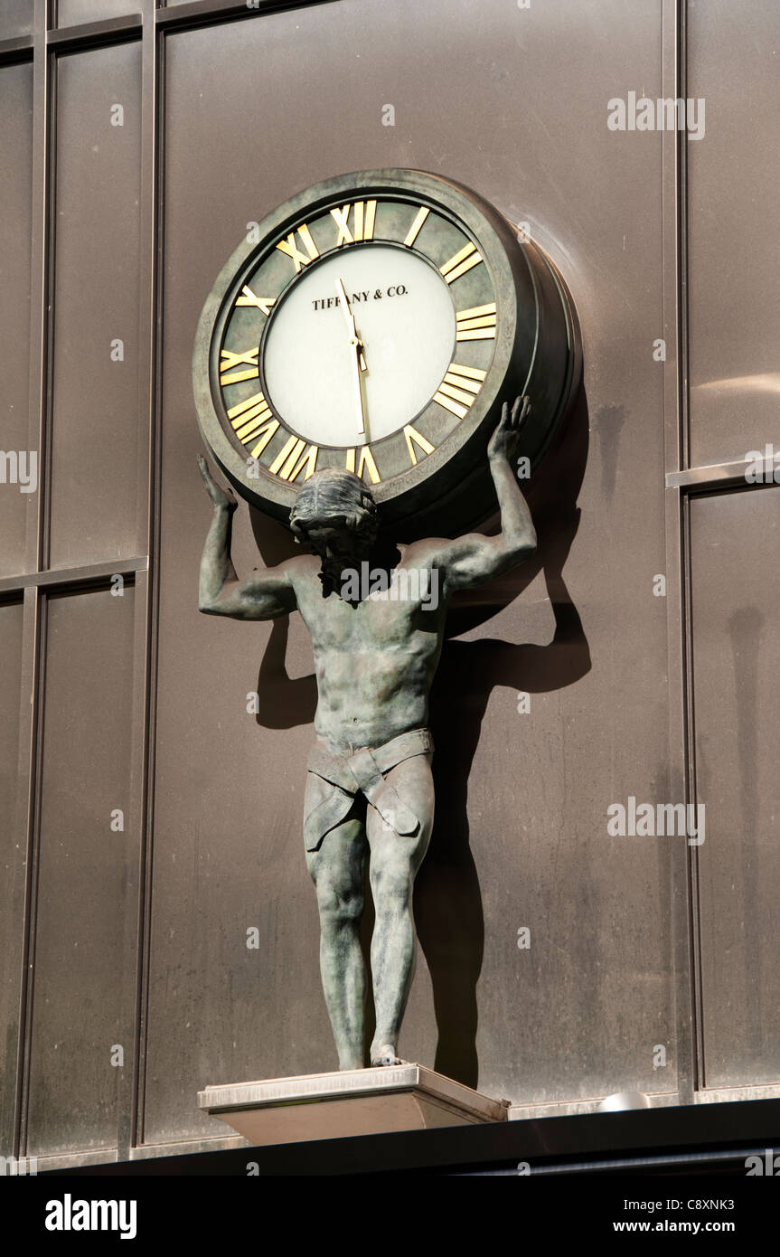 Tiffany & Co Firma Ladengeschäft Seattle Stadt Stadt Washington State Stockfoto