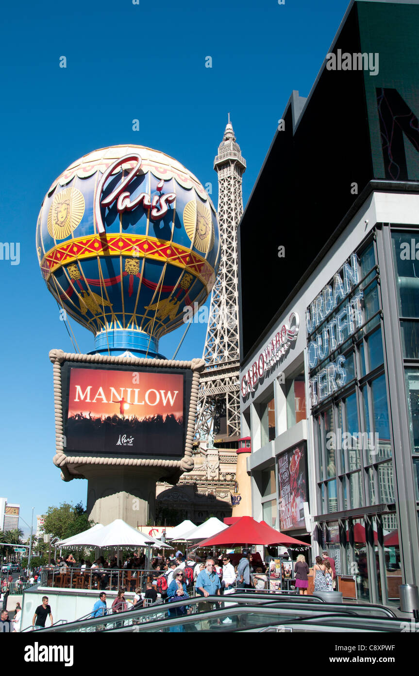 Las Vegas Glücksspiel Hauptstadt der Welt-USA-Nevada Stockfoto