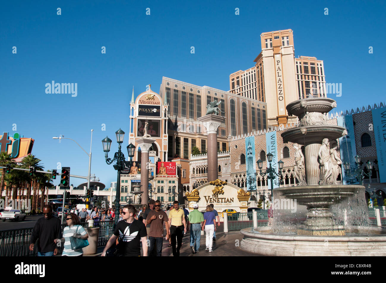 Venetian Venedig Las Vegas Glücksspiel Hauptstadt der Welt-USA-Nevada Stockfoto