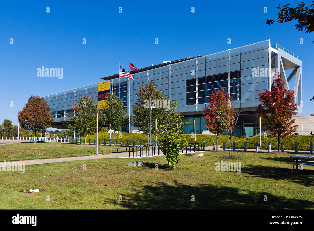 Die William J Clinton Presidential Library and Museum, Little Rock, Arkansas, USA Stockfoto