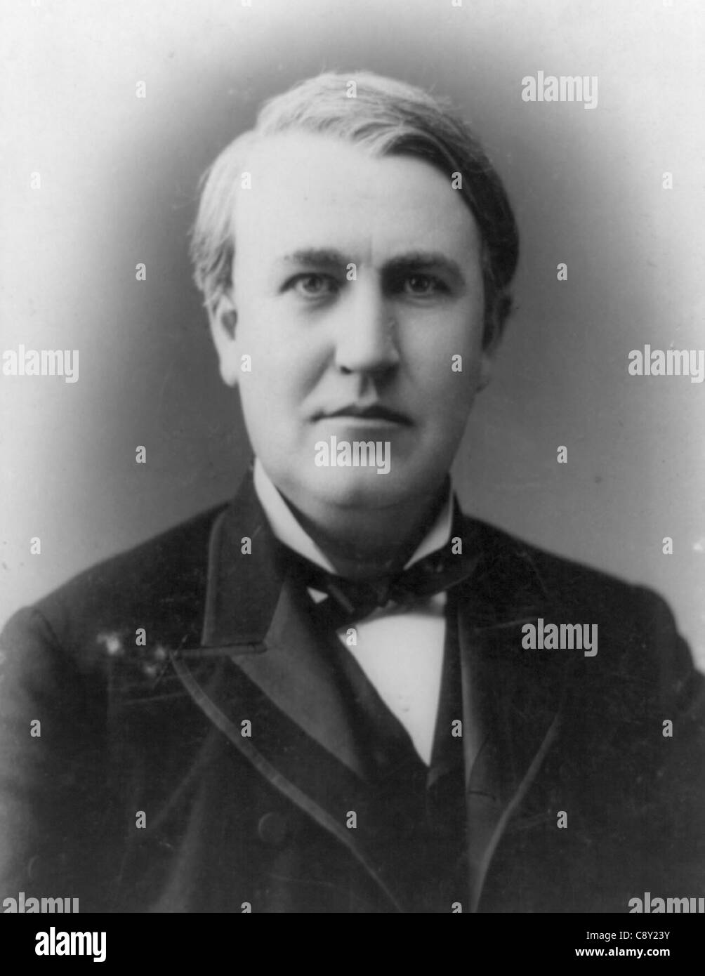 Thomas Edison, amerikanischer Erfinder Thomas Edison Stockfoto