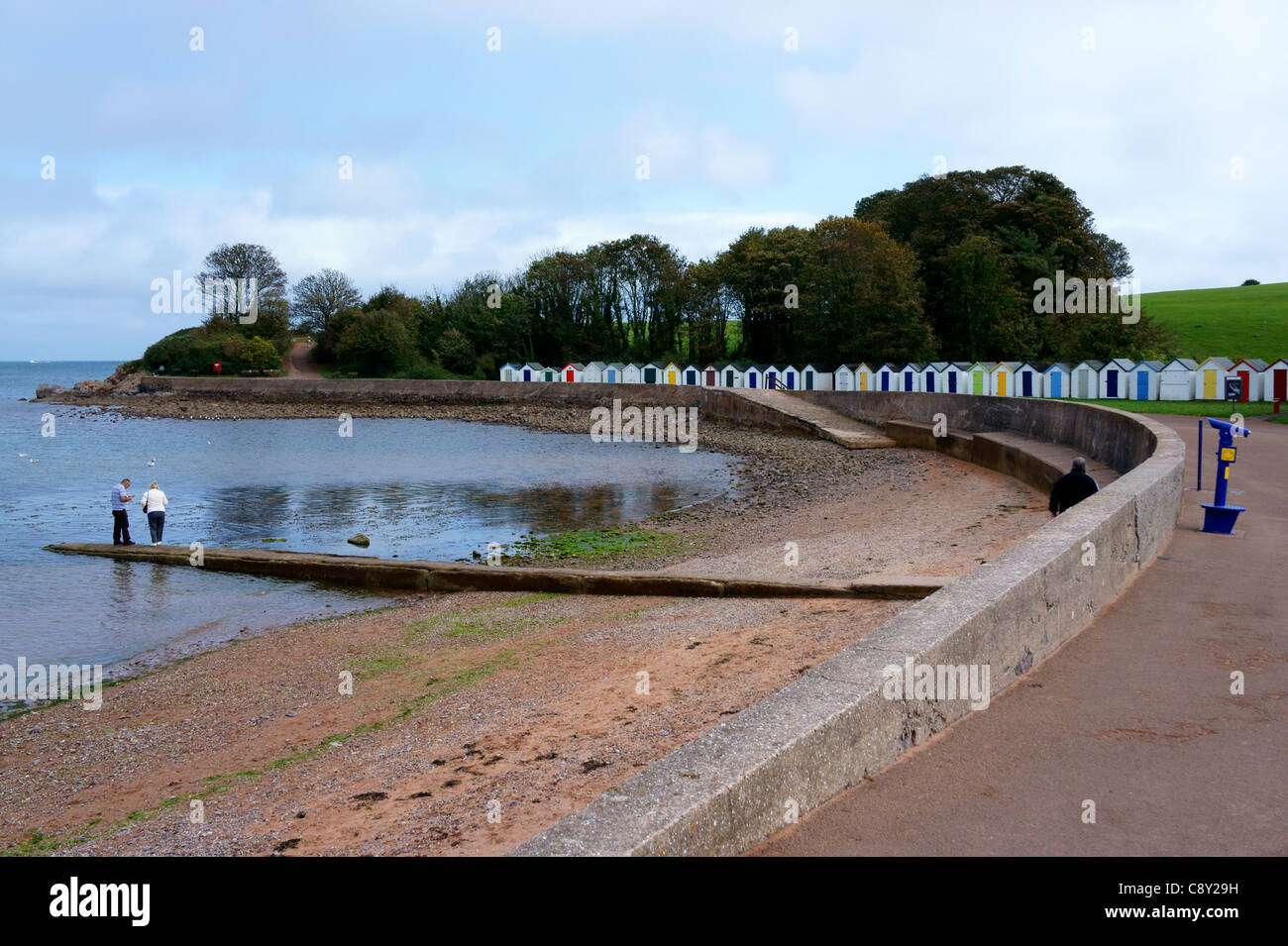 Broadsands Strand in der Nähe von Paignton, Devon, England. Stockfoto