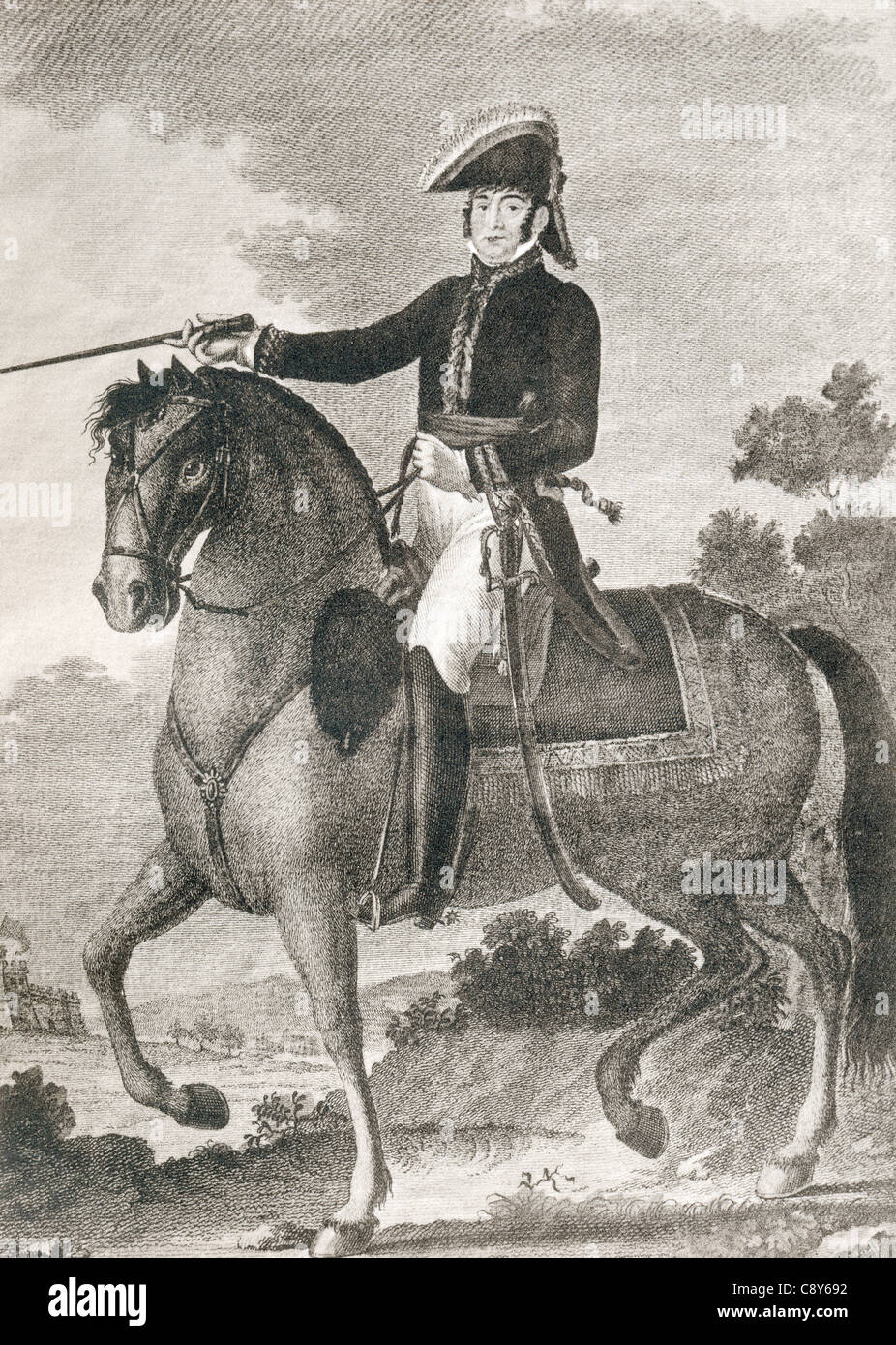 Francisco Ballesteros, 1770-1832. Spanischer General während des spanischen Unabhängigkeitskrieges. Stockfoto