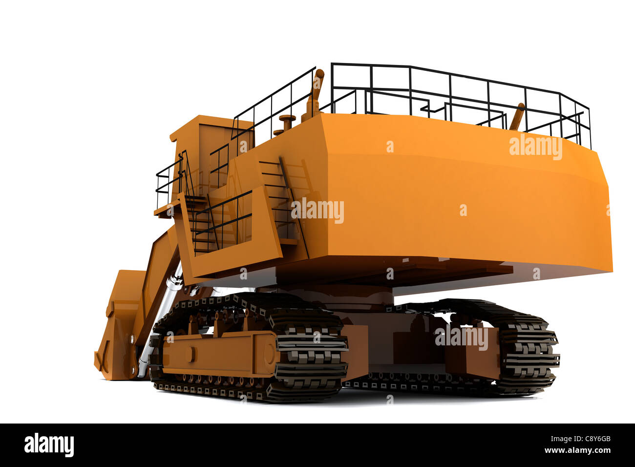 Digger Stockfoto
