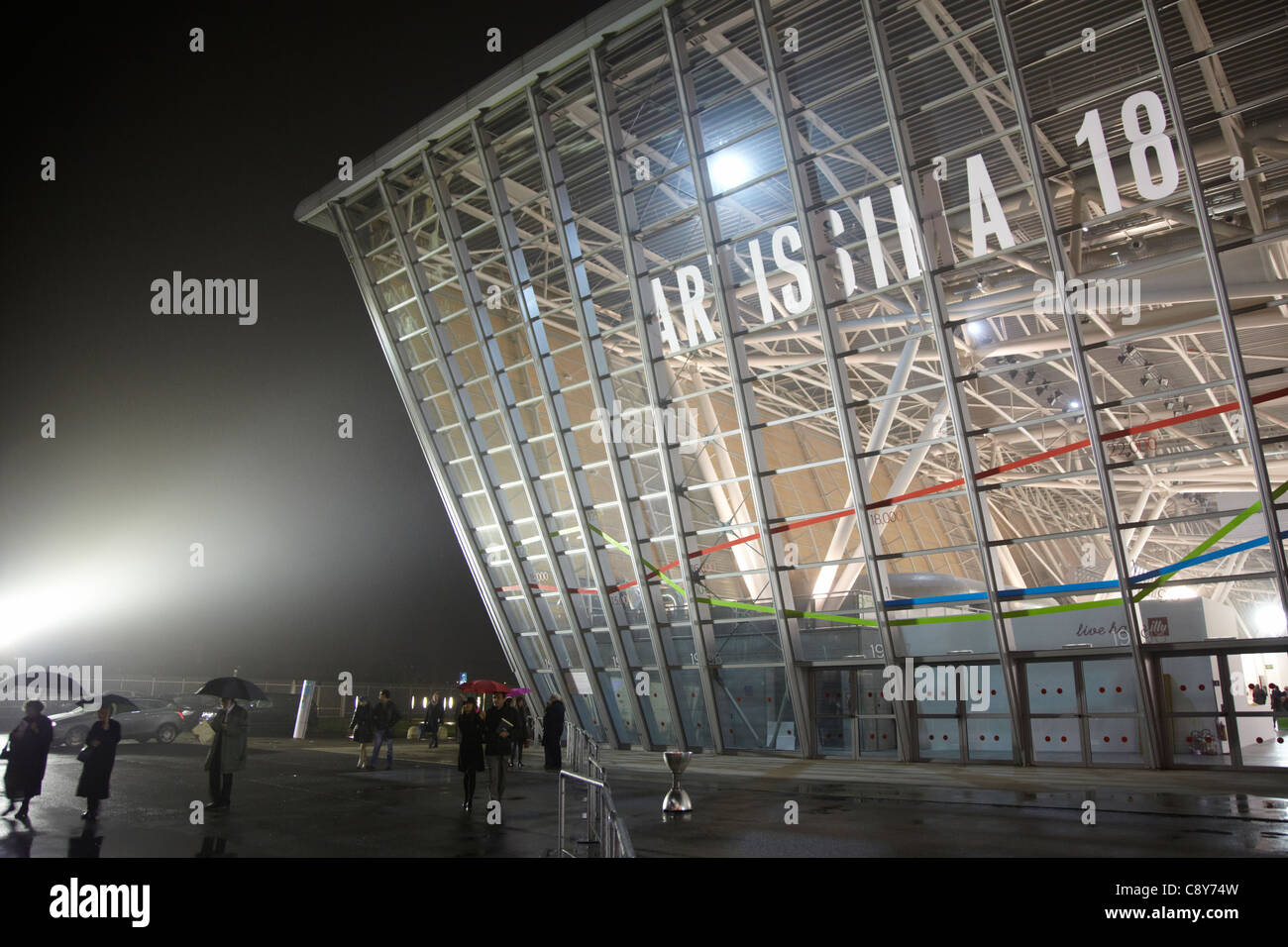 Artissima, Turin 2011, internationale Messe für zeitgenössische Kunst Stockfoto