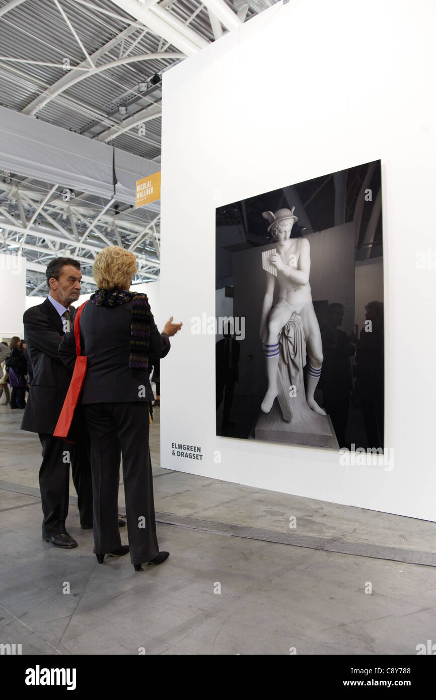 Artissima, Turin 2011, internationale Messe für zeitgenössische Kunst Stockfoto