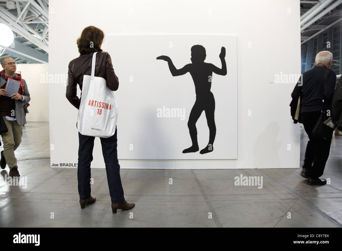 Artissima, Turin 2011, internationale Messe für zeitgenössische Kunst Stockfoto
