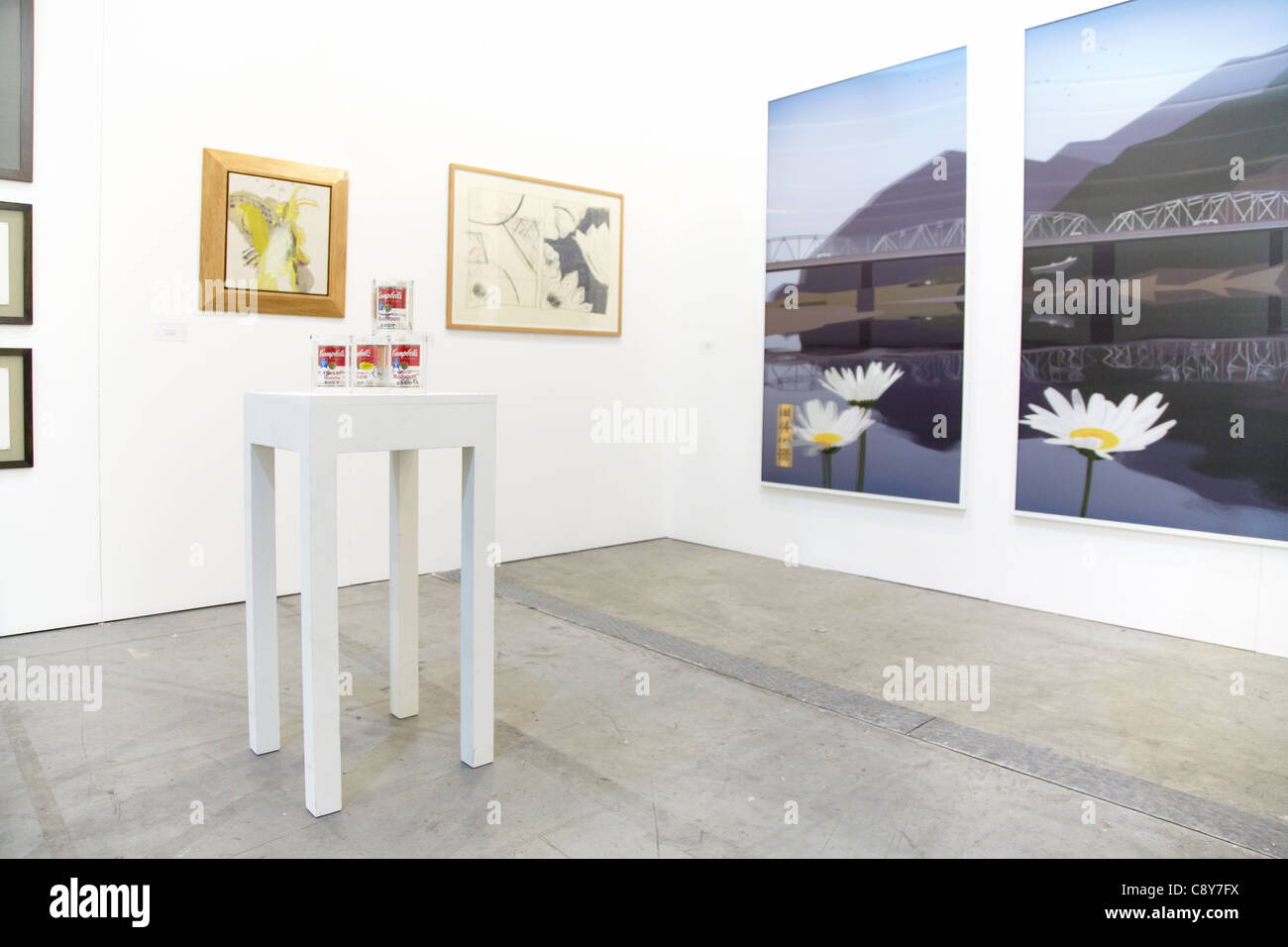 Artissima, Turin 2011, internationale Messe für zeitgenössische Kunst Stockfoto